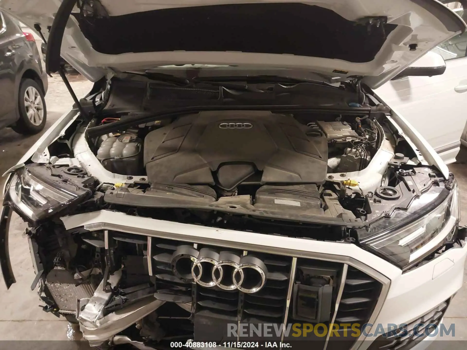 10 fotografías del automóvil dañado WA1LXBF77ND011371 AUDI Q7 2022