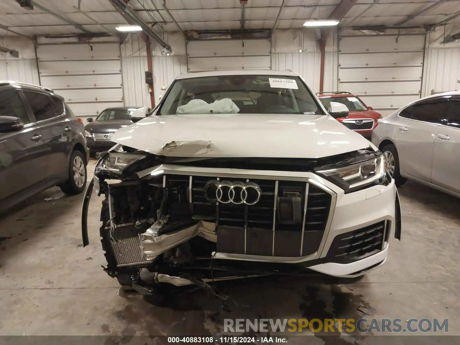 12 fotografías del automóvil dañado WA1LXBF77ND011371 AUDI Q7 2022