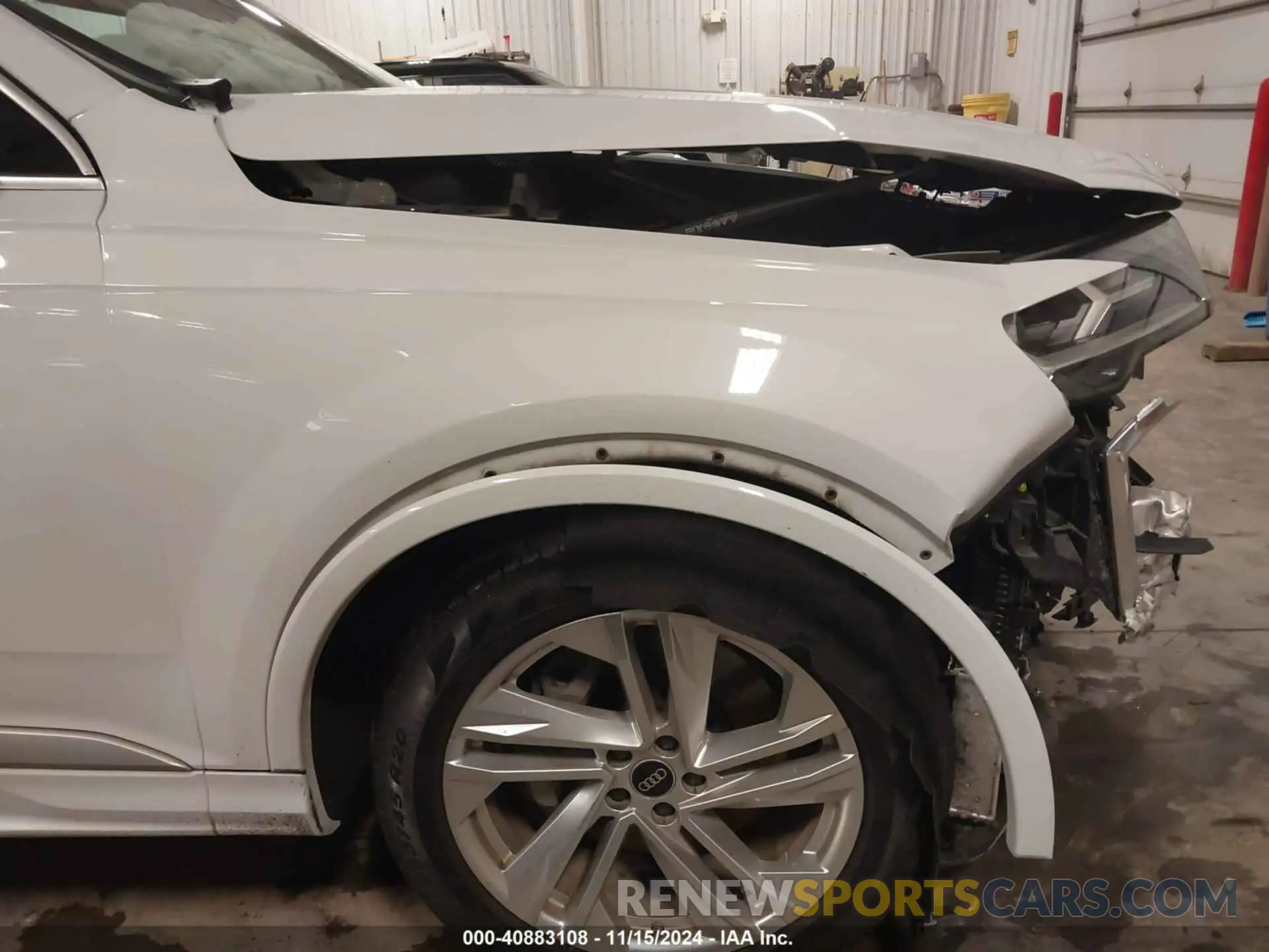 17 fotografías del automóvil dañado WA1LXBF77ND011371 AUDI Q7 2022