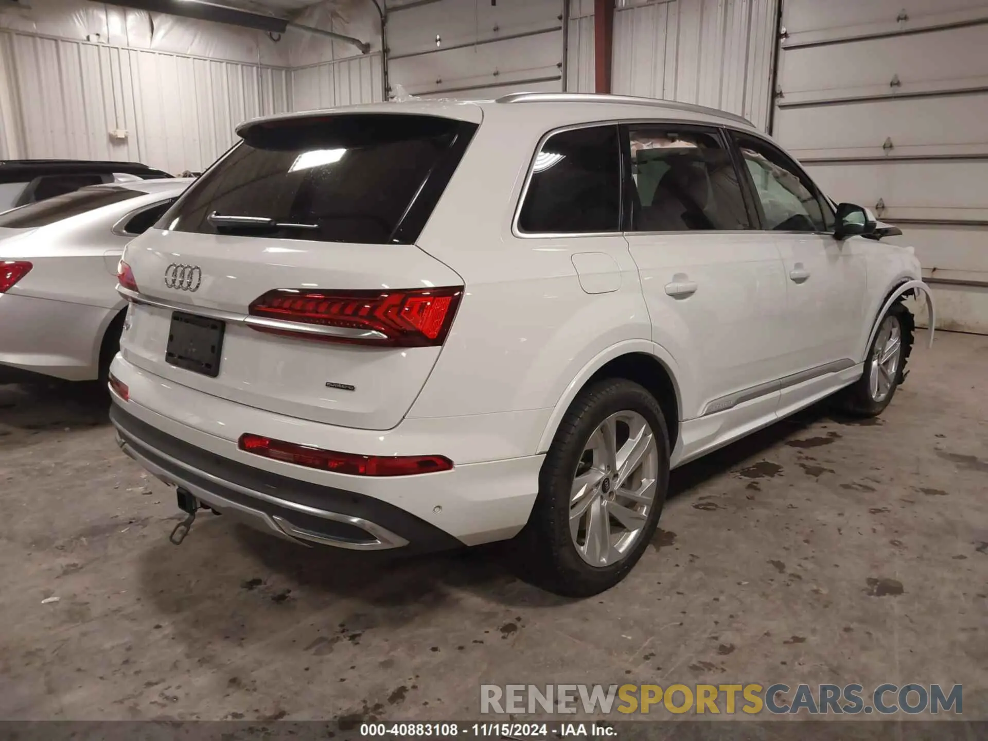 4 fotografías del automóvil dañado WA1LXBF77ND011371 AUDI Q7 2022