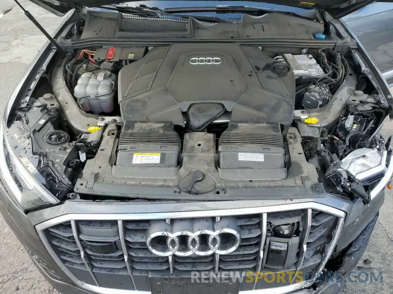 12 fotografías del automóvil dañado WA1LXBF78ND020368 AUDI Q7 2022