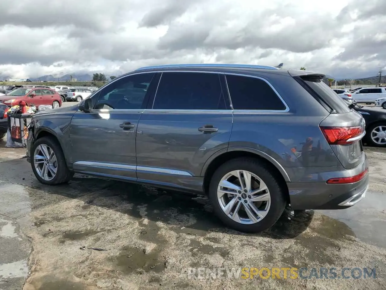 2 fotografías del automóvil dañado WA1LXBF78ND020368 AUDI Q7 2022