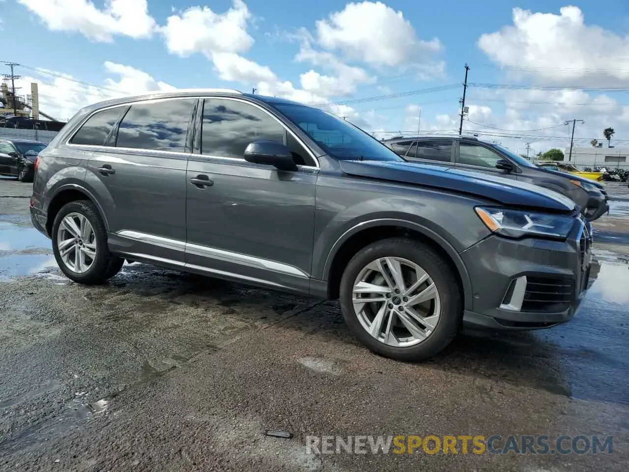 4 fotografías del automóvil dañado WA1LXBF78ND020368 AUDI Q7 2022