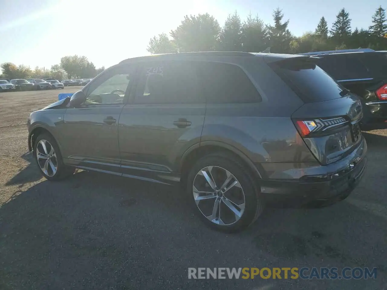 2 fotografías del automóvil dañado WA1MXBF71ND003724 AUDI Q7 2022