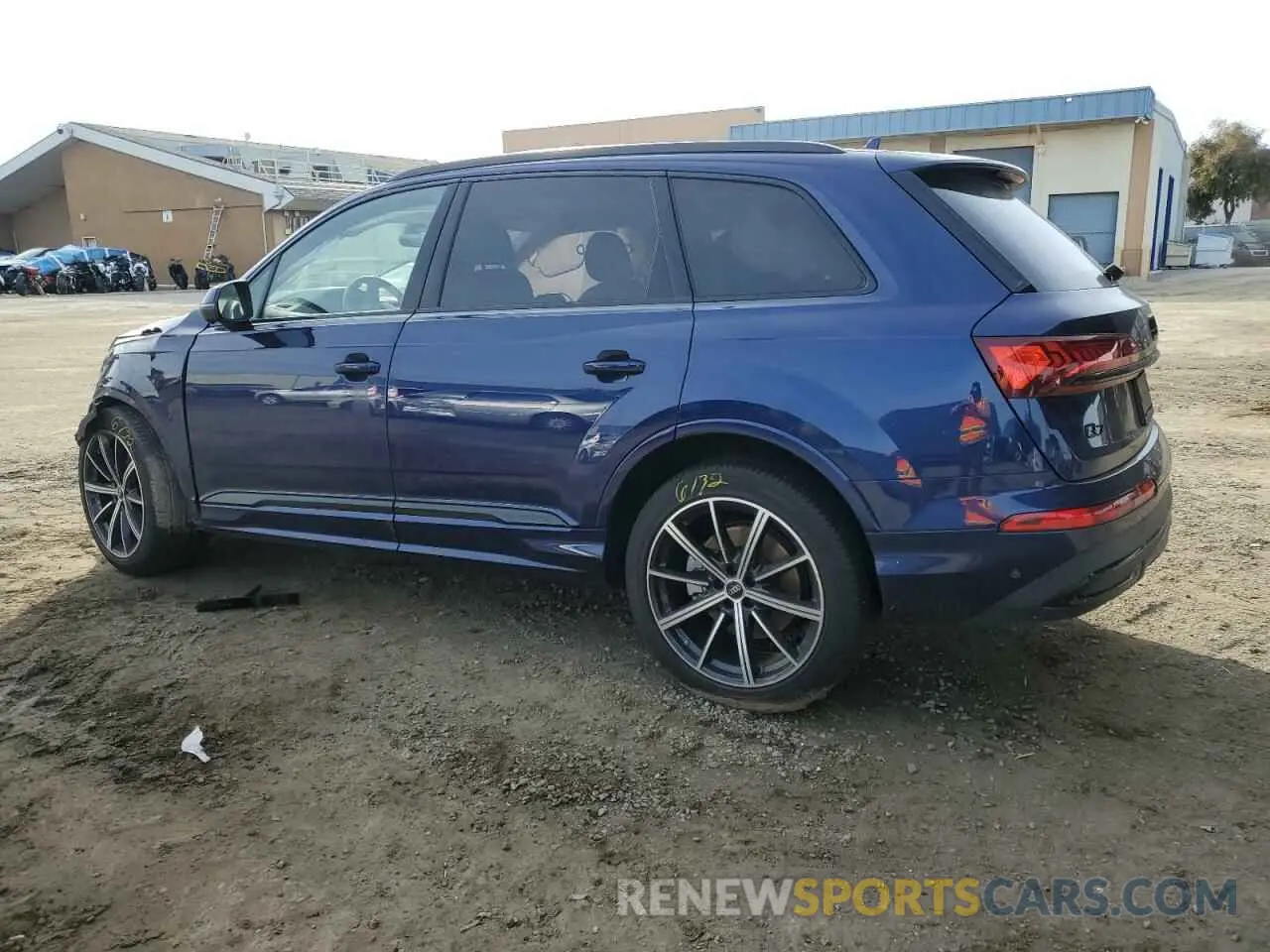 2 fotografías del automóvil dañado WA1VXBF71ND014341 AUDI Q7 2022