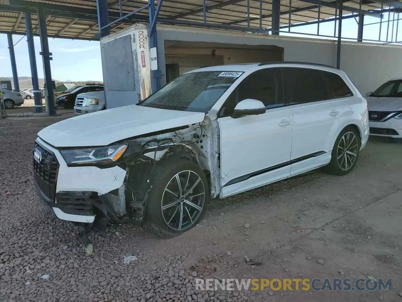 1 fotografías del automóvil dañado WA1VXBF73ND014986 AUDI Q7 2022