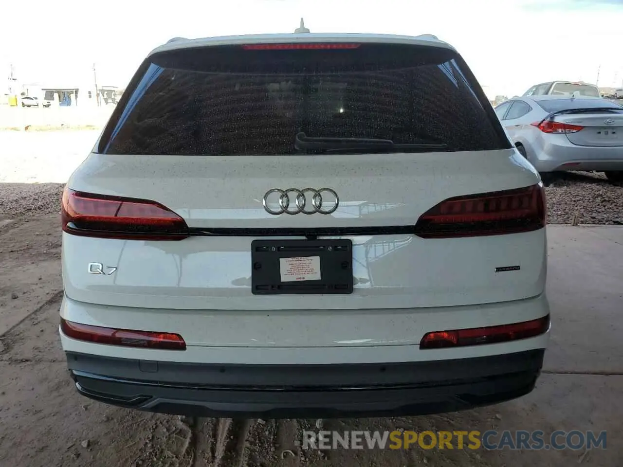 6 fotografías del automóvil dañado WA1VXBF73ND014986 AUDI Q7 2022