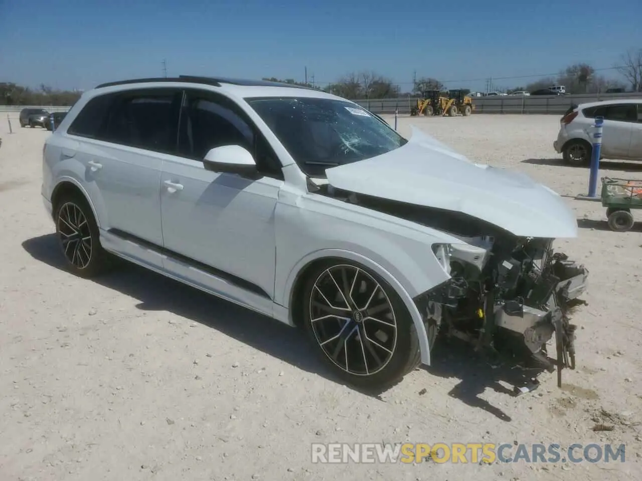 4 fotografías del automóvil dañado WA1VXBF73ND022232 AUDI Q7 2022