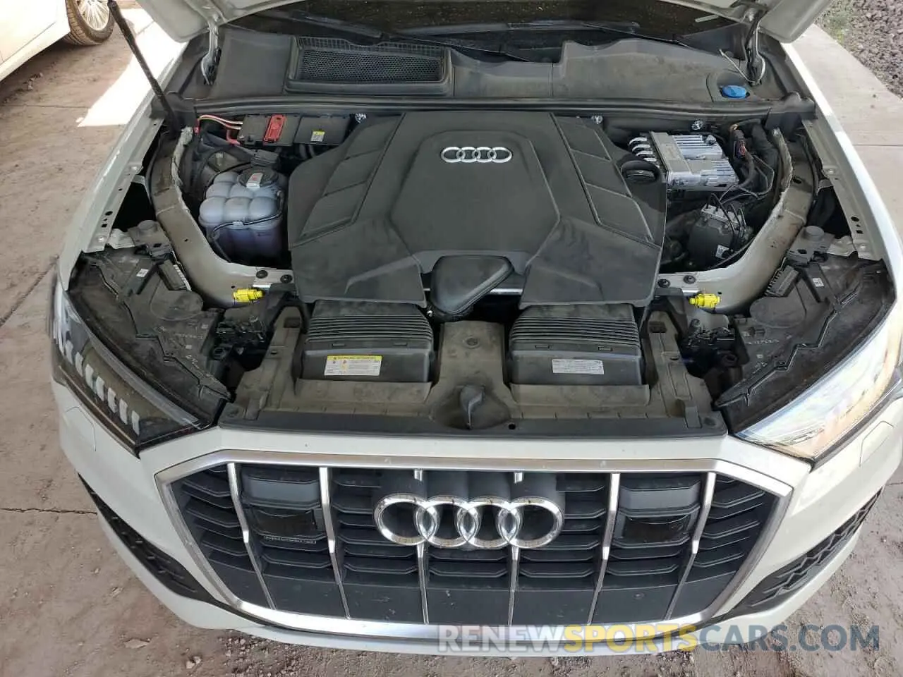 12 fotografías del automóvil dañado WA1VXBF76ND006400 AUDI Q7 2022