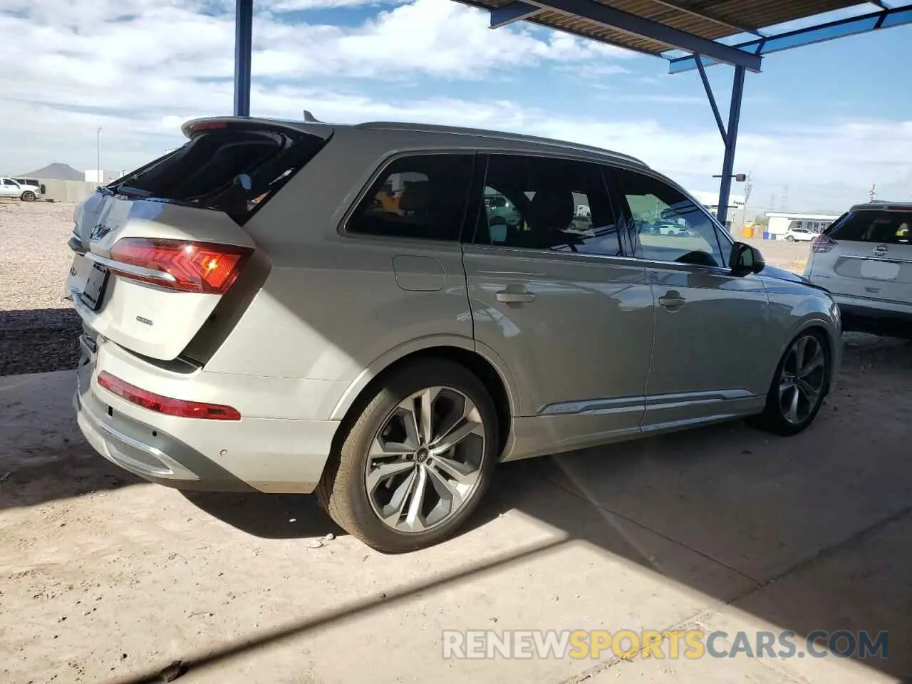 3 fotografías del automóvil dañado WA1VXBF76ND006400 AUDI Q7 2022