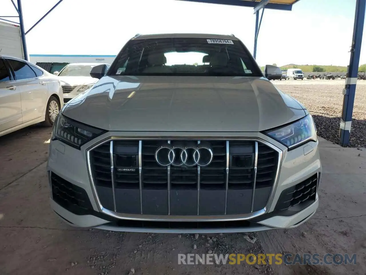 5 fotografías del automóvil dañado WA1VXBF76ND006400 AUDI Q7 2022