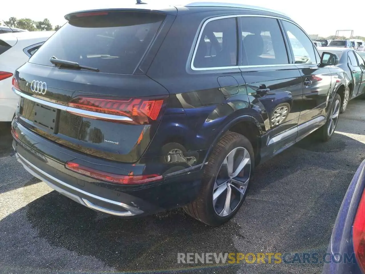 4 fotografías del automóvil dañado WA1VXBF7XND002253 AUDI Q7 2022