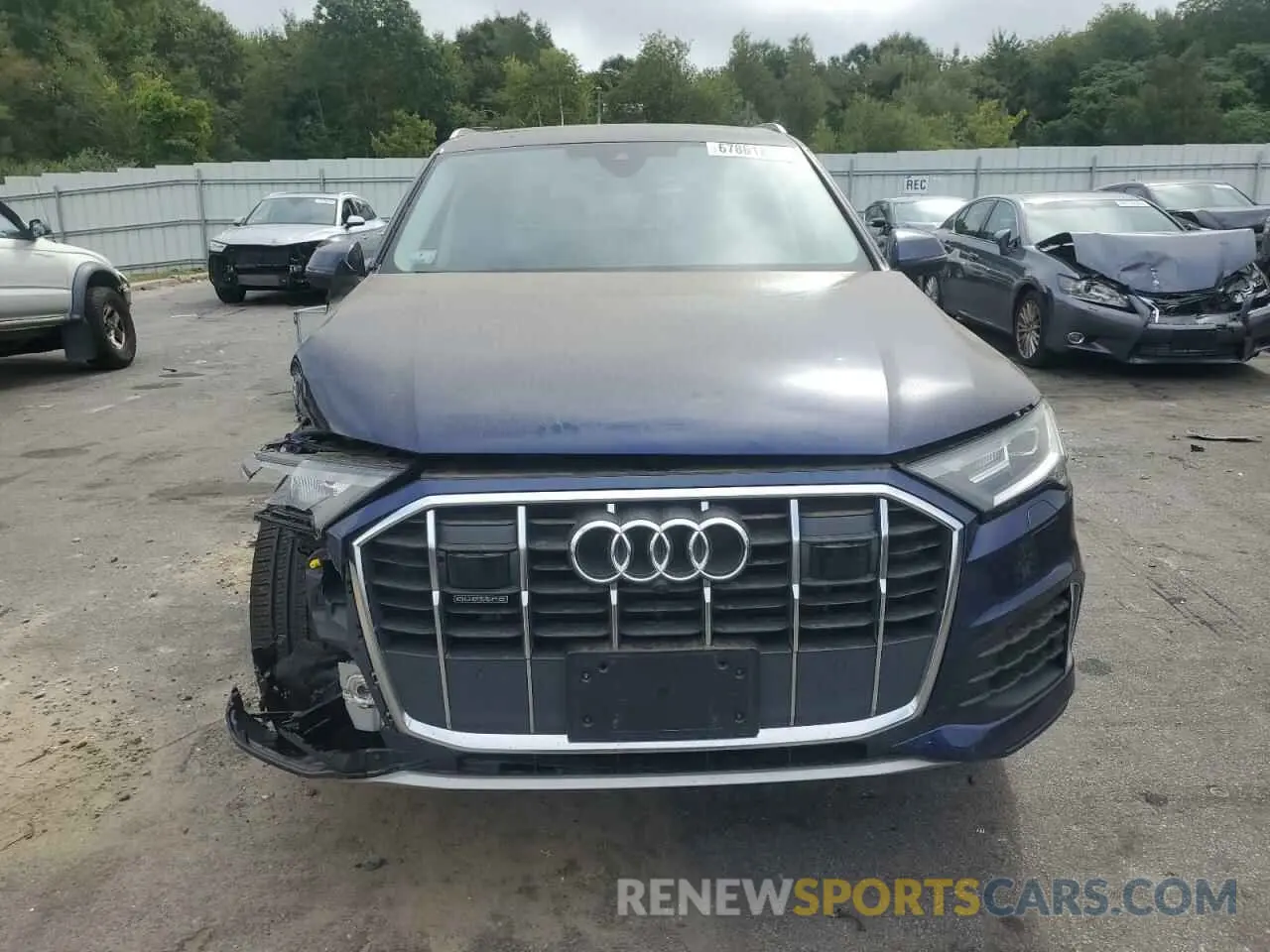 5 fotografías del automóvil dañado WA1ACBF73PD002480 AUDI Q7 2023