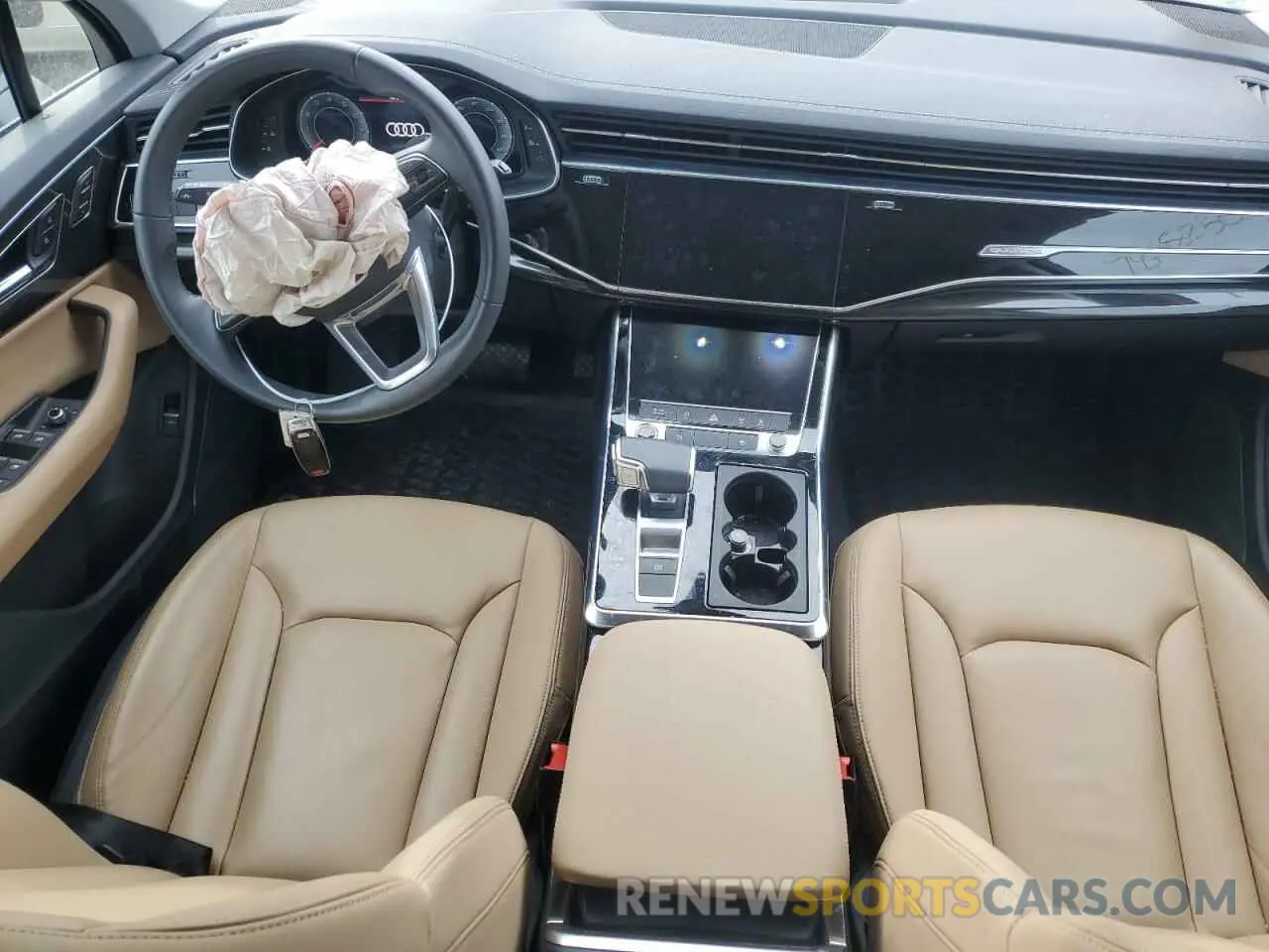 8 fotografías del automóvil dañado WA1ACBF73PD006626 AUDI Q7 2023