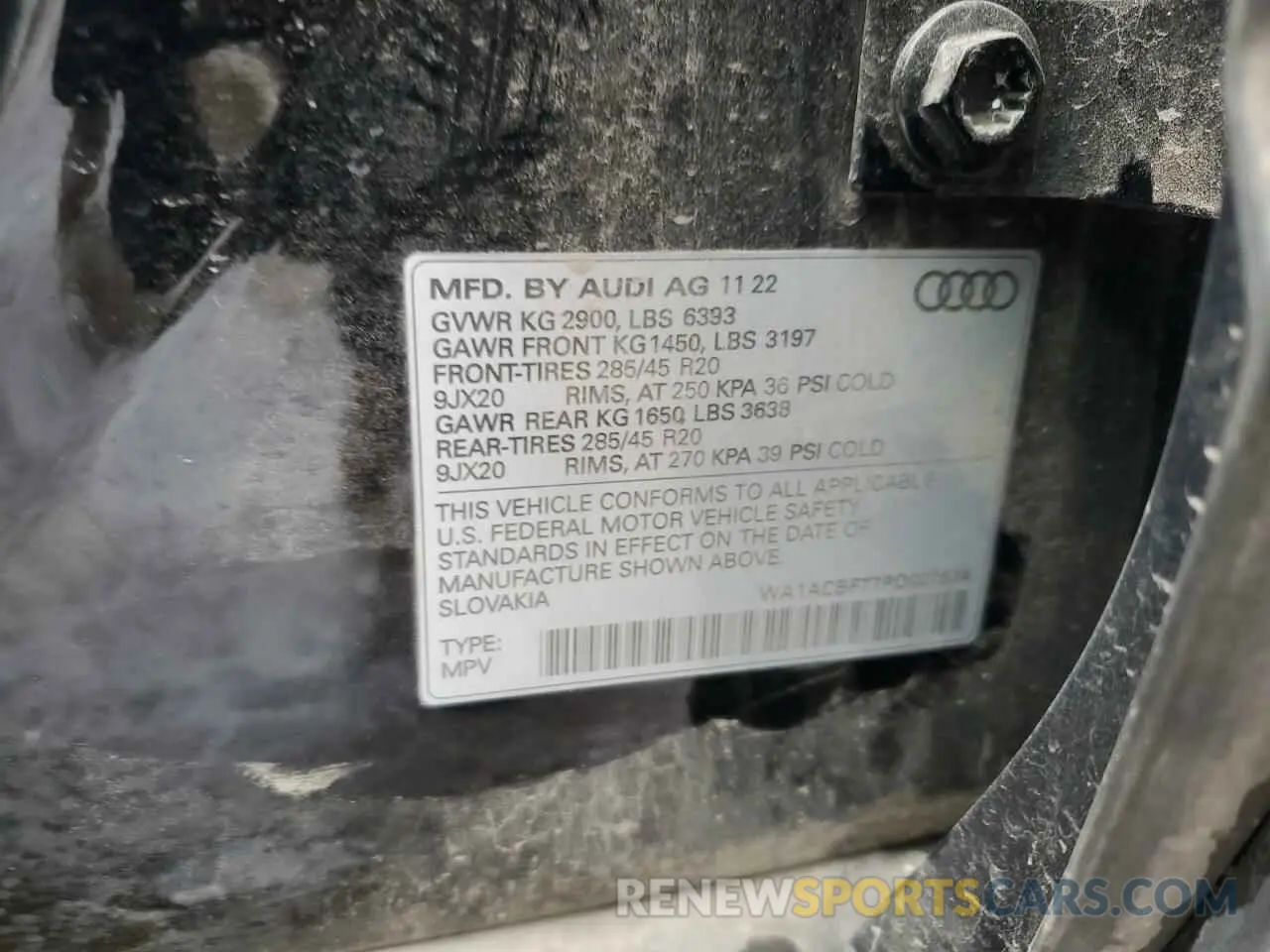 13 fotografías del automóvil dañado WA1ACBF77PD007634 AUDI Q7 2023