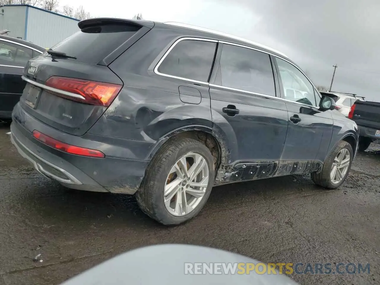 3 fotografías del automóvil dañado WA1ACBF77PD007634 AUDI Q7 2023