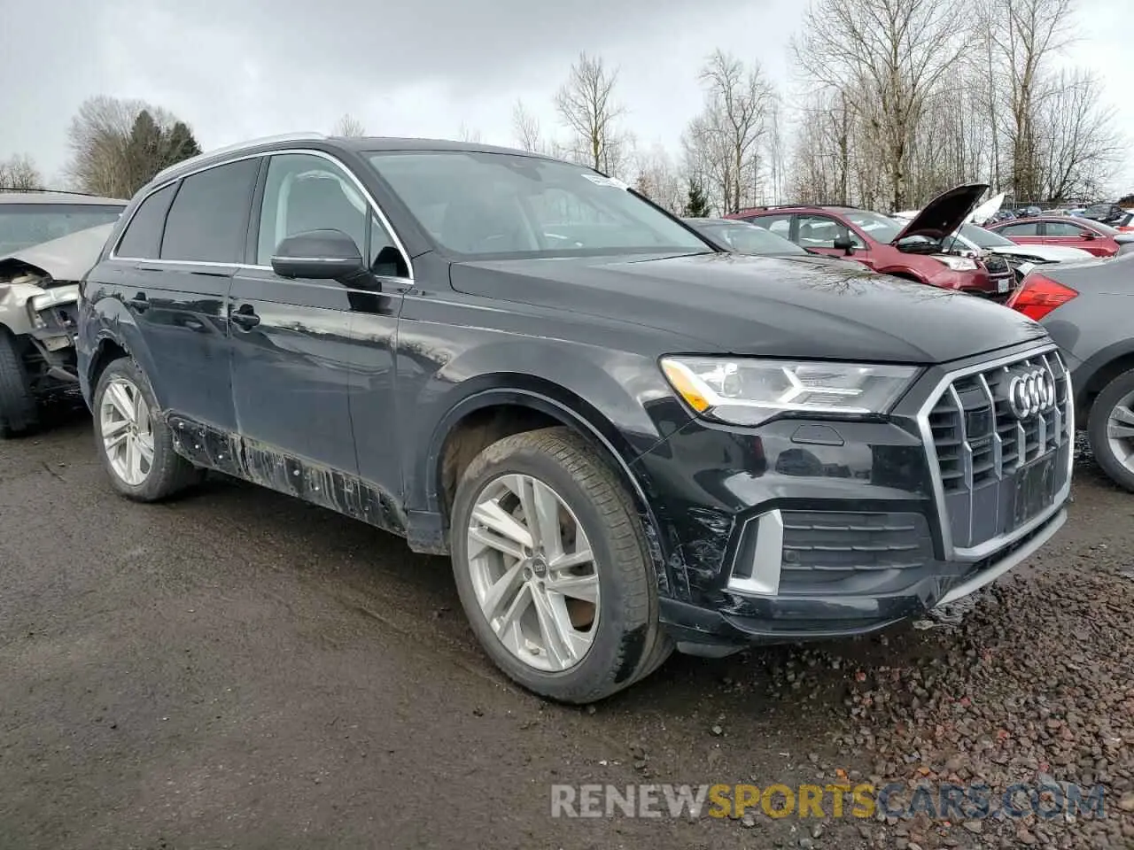 4 fotografías del automóvil dañado WA1ACBF77PD007634 AUDI Q7 2023