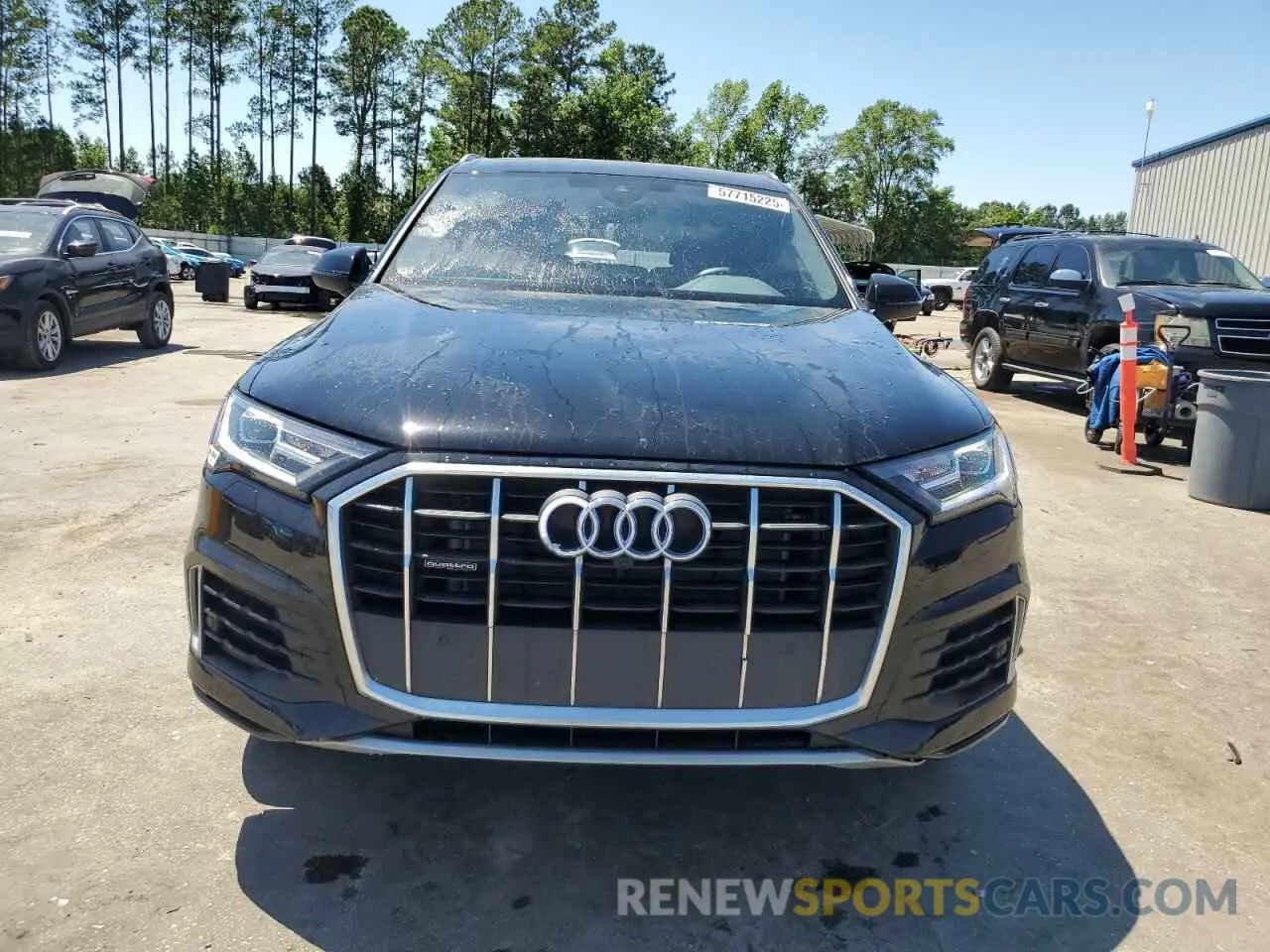 5 fotografías del automóvil dañado WA1ACBF79PD012740 AUDI Q7 2023