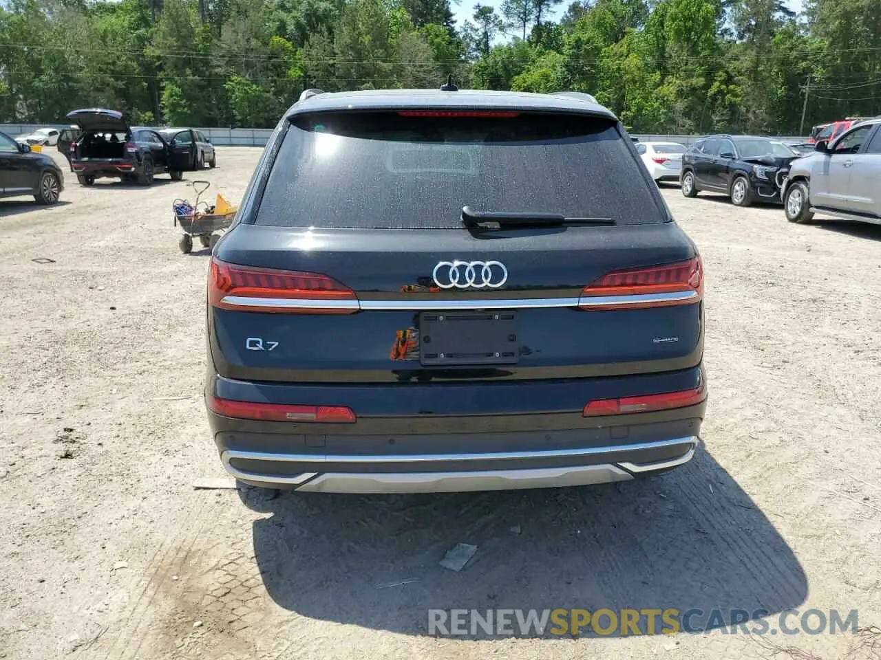 6 fotografías del automóvil dañado WA1LCBF70PD008343 AUDI Q7 2023