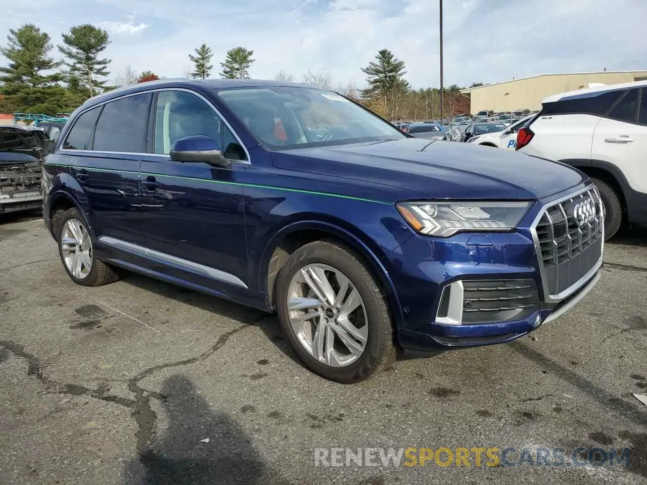 4 fotografías del automóvil dañado WA1LCBF70PD017365 AUDI Q7 2023