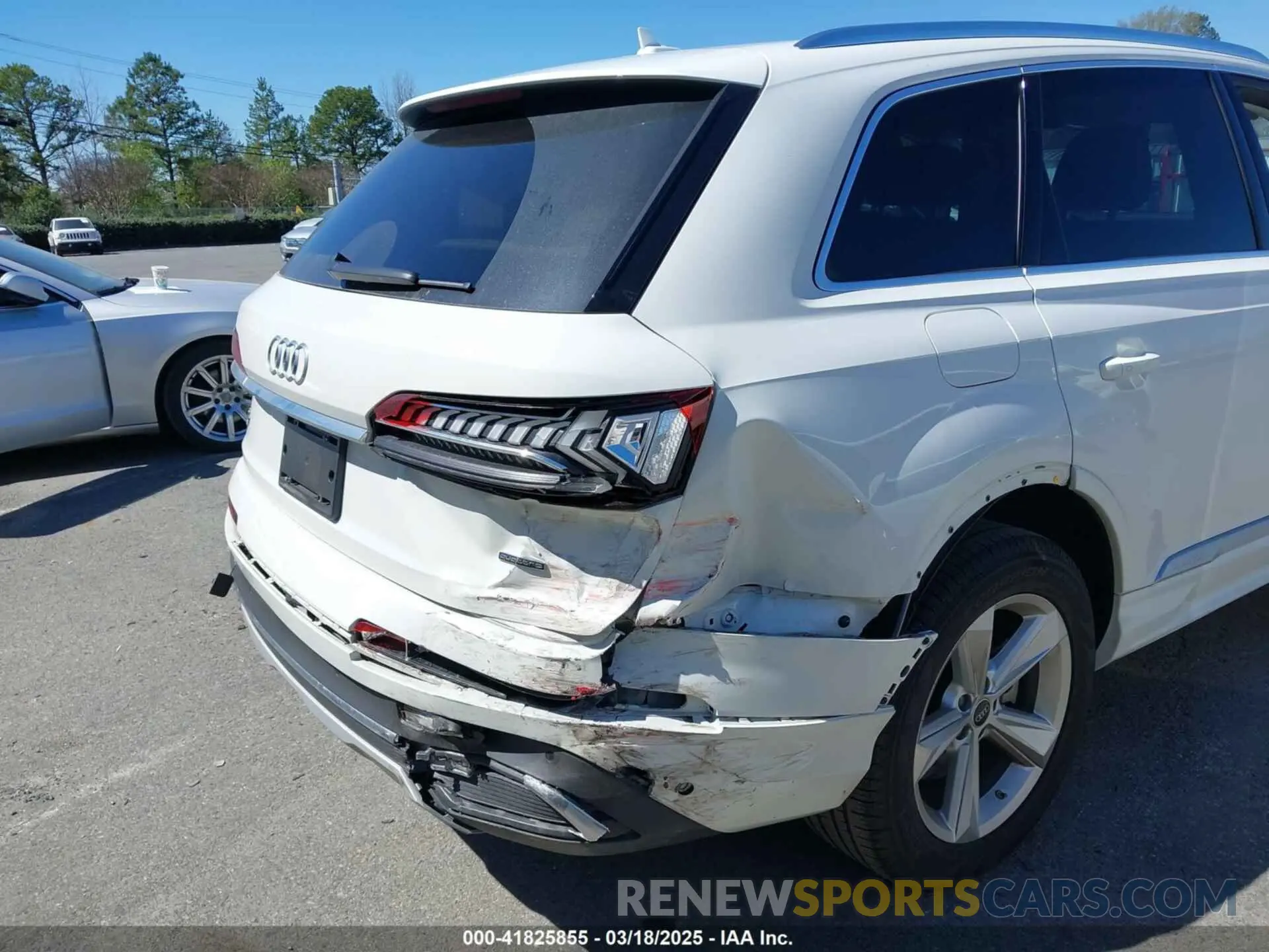 6 fotografías del automóvil dañado WA1LCBF72PD031042 AUDI Q7 2023