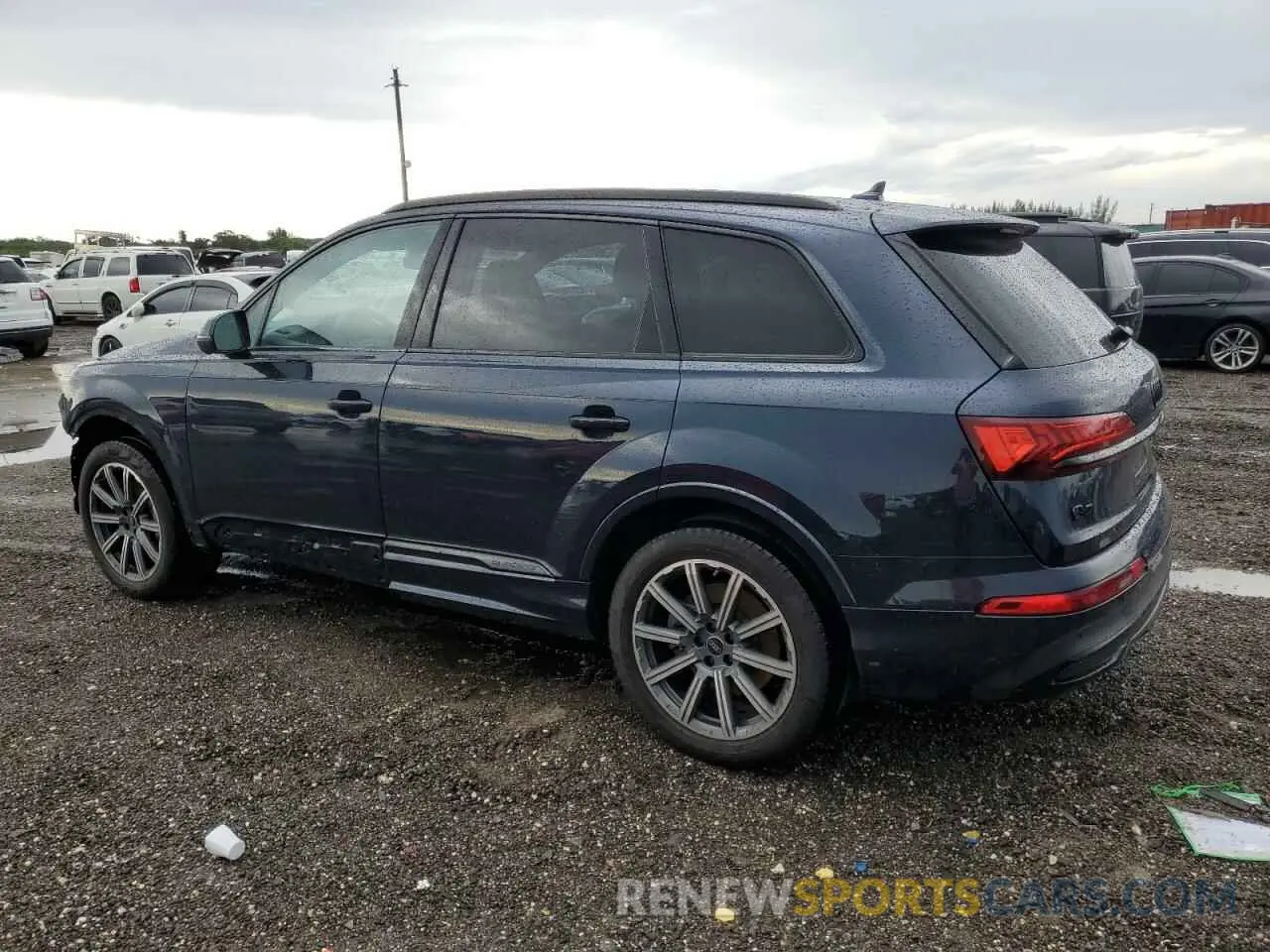 2 fotografías del automóvil dañado WA1LCBF74PD018874 AUDI Q7 2023
