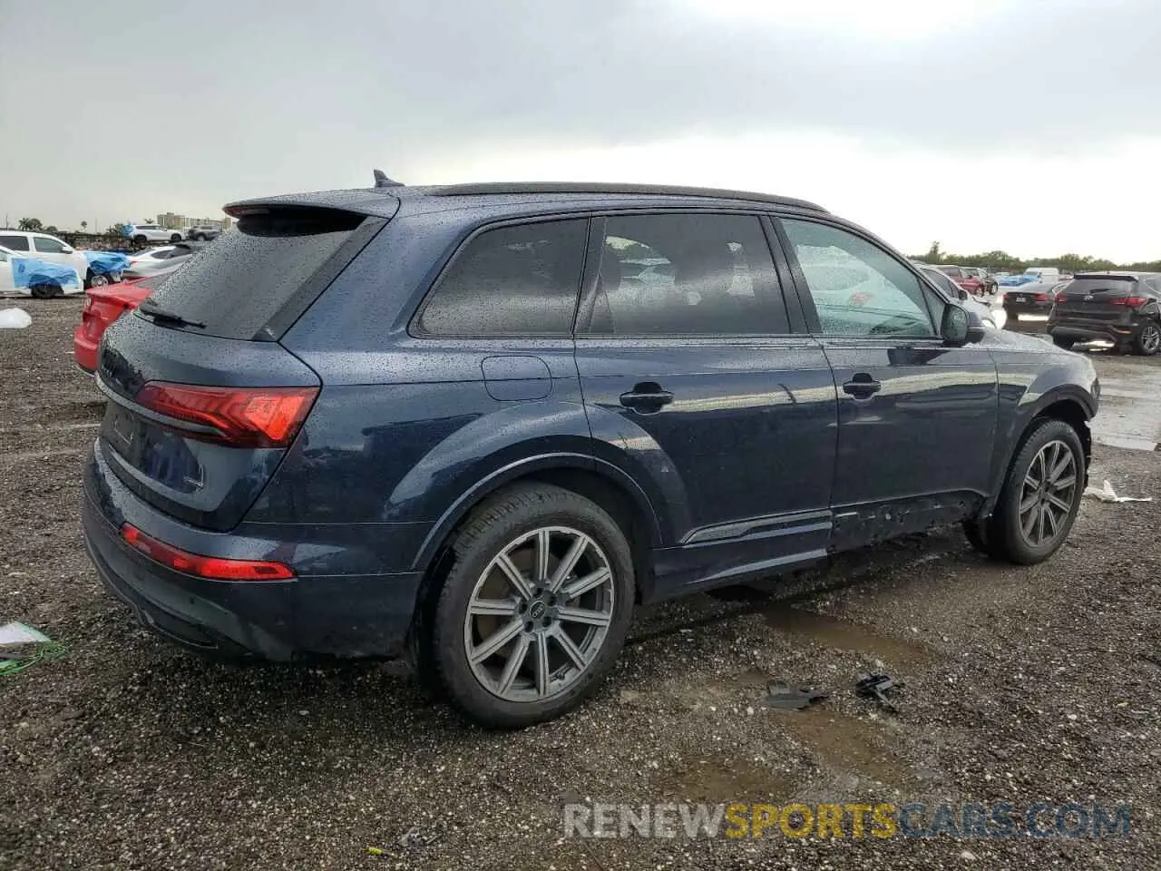 3 fotografías del automóvil dañado WA1LCBF74PD018874 AUDI Q7 2023