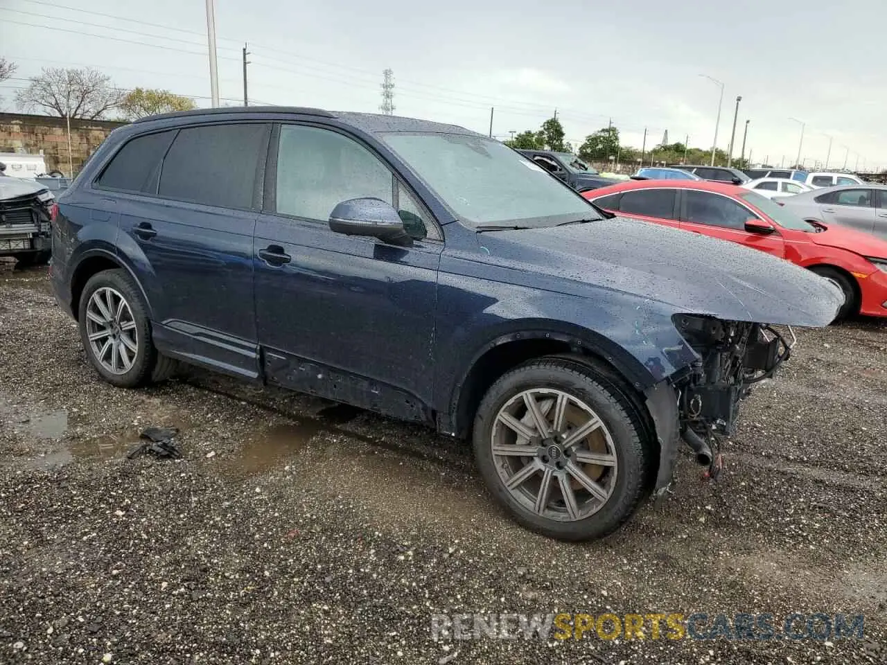 4 fotografías del automóvil dañado WA1LCBF74PD018874 AUDI Q7 2023