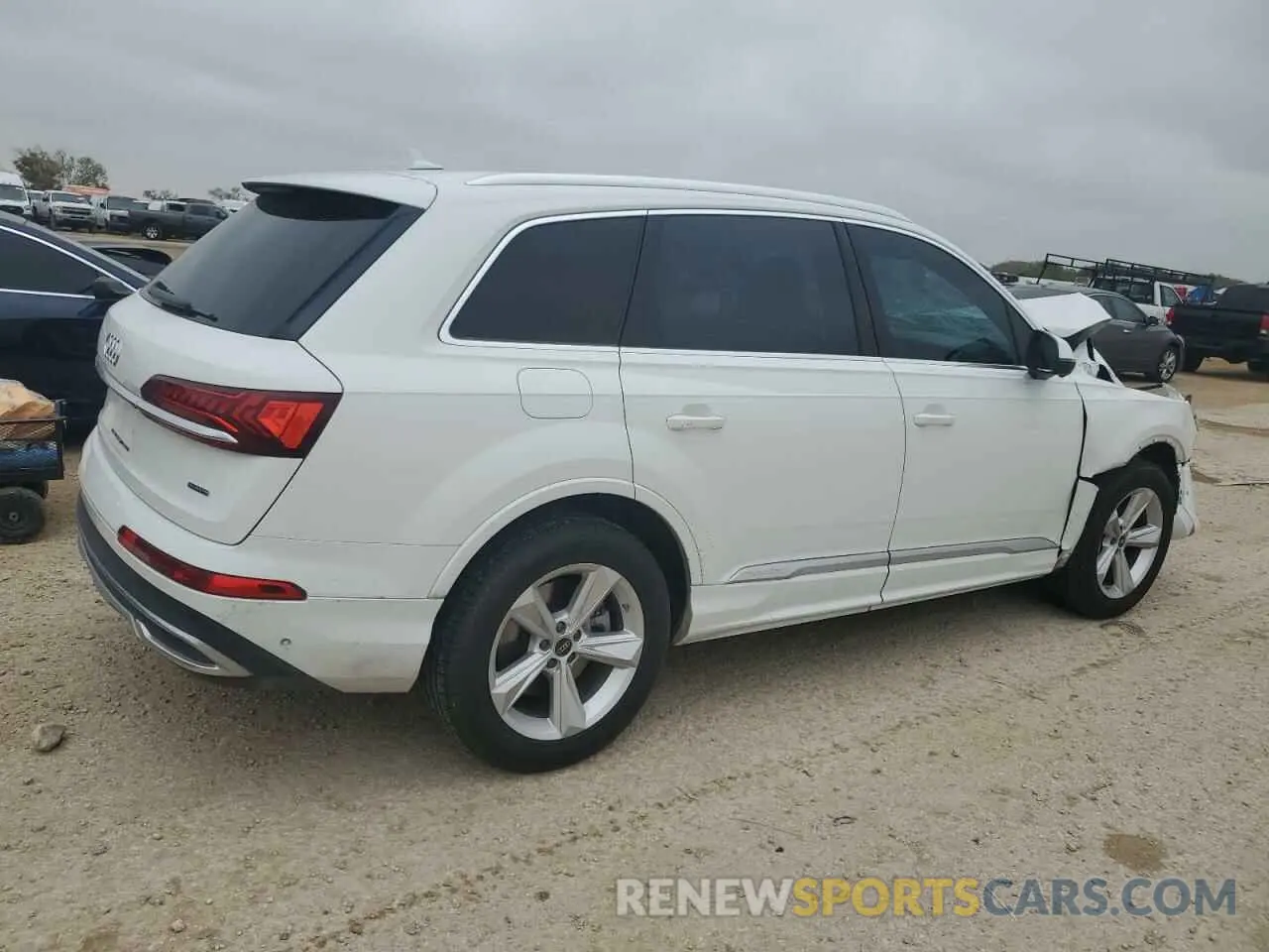 3 fotografías del automóvil dañado WA1LCBF74PD021578 AUDI Q7 2023