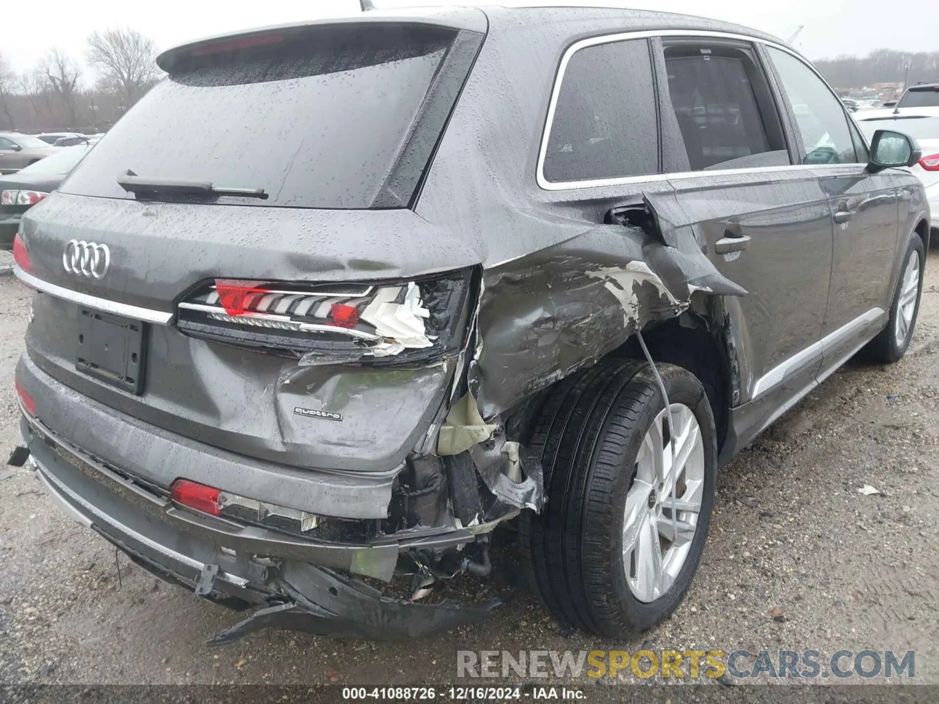 6 fotografías del automóvil dañado WA1LCBF75PD019550 AUDI Q7 2023