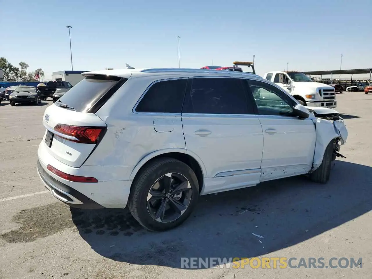 3 fotografías del automóvil dañado WA1LCBF75PD022836 AUDI Q7 2023