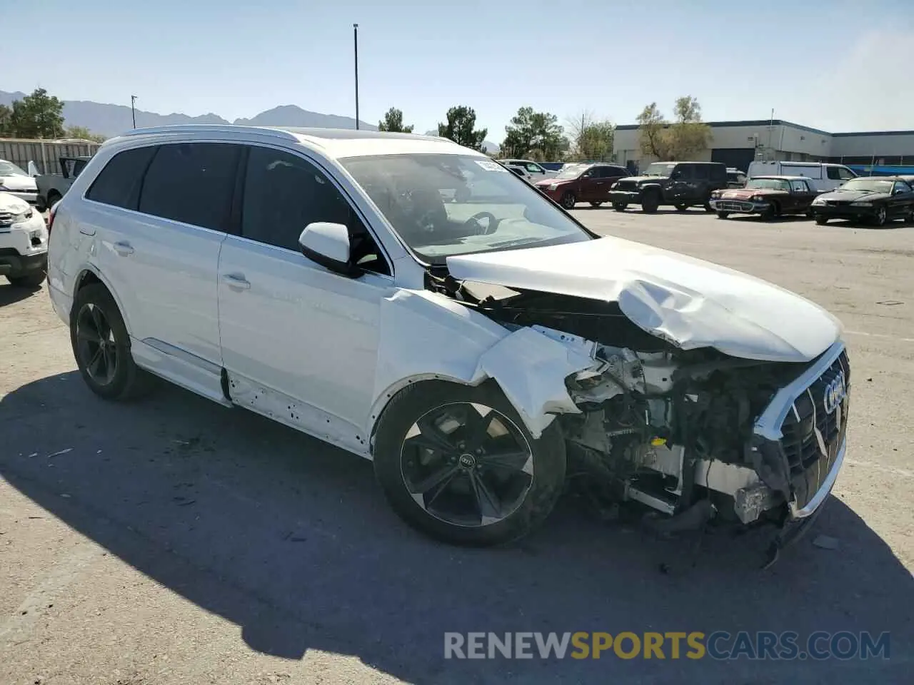 4 fotografías del automóvil dañado WA1LCBF75PD022836 AUDI Q7 2023