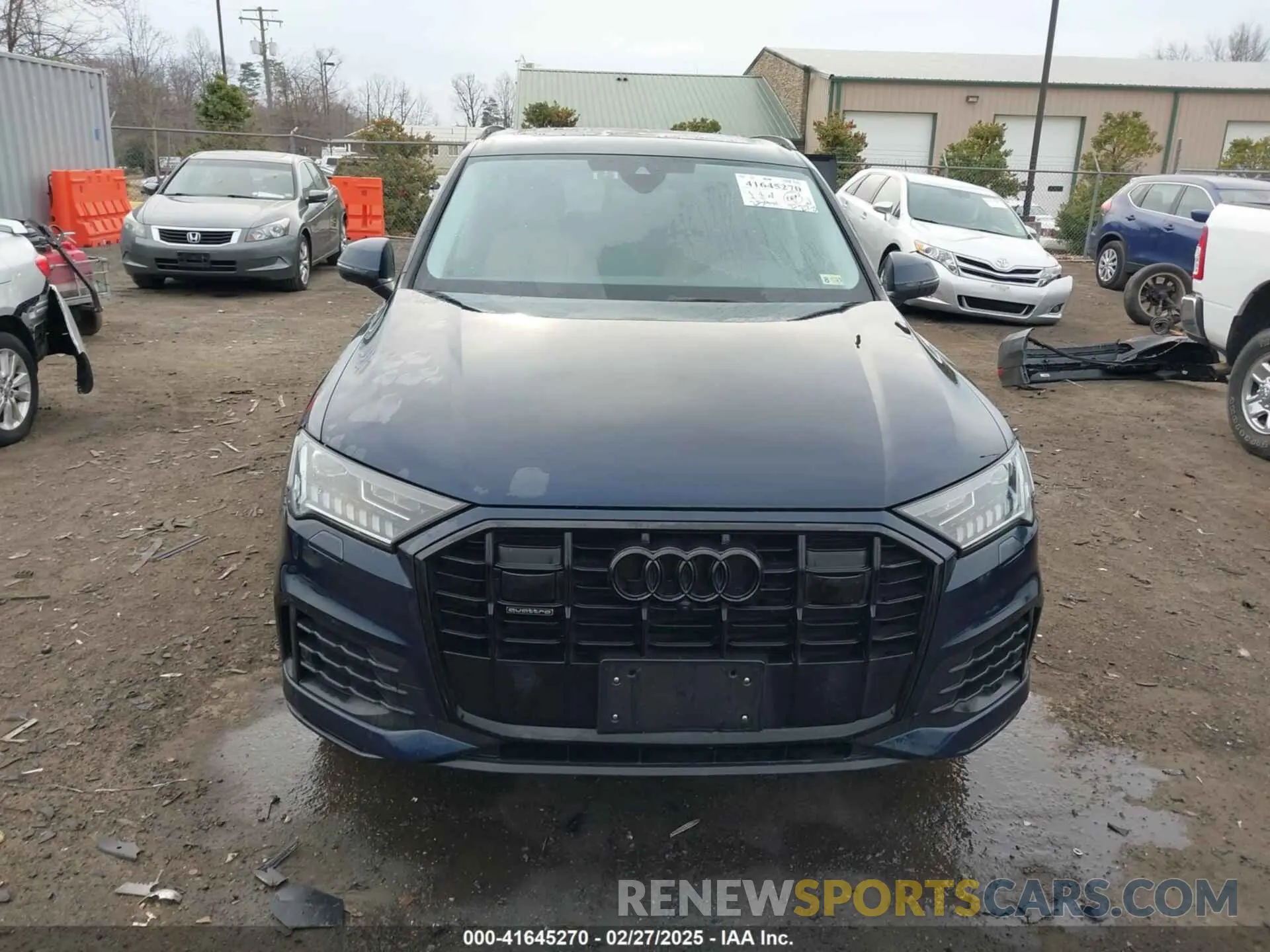 13 fotografías del automóvil dañado WA1LCBF77PD022093 AUDI Q7 2023