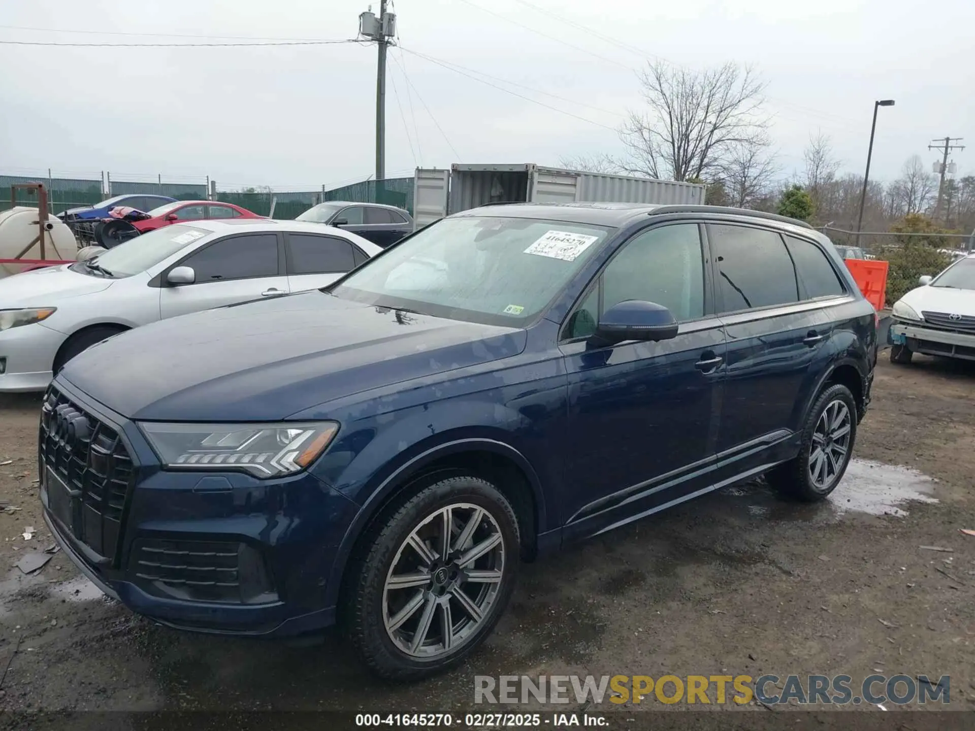 2 fotografías del automóvil dañado WA1LCBF77PD022093 AUDI Q7 2023