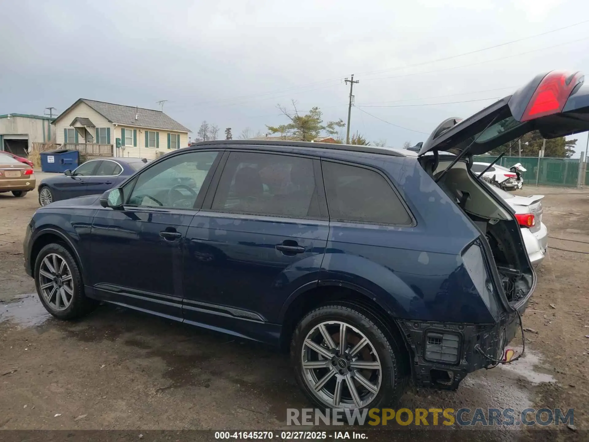3 fotografías del automóvil dañado WA1LCBF77PD022093 AUDI Q7 2023