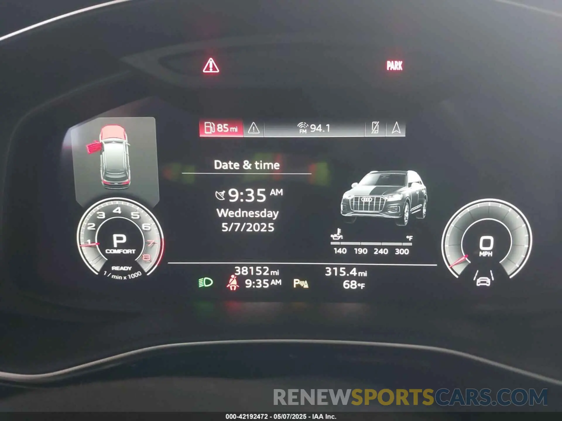7 fotografías del automóvil dañado WA1LCBF7XPD001335 AUDI Q7 2023