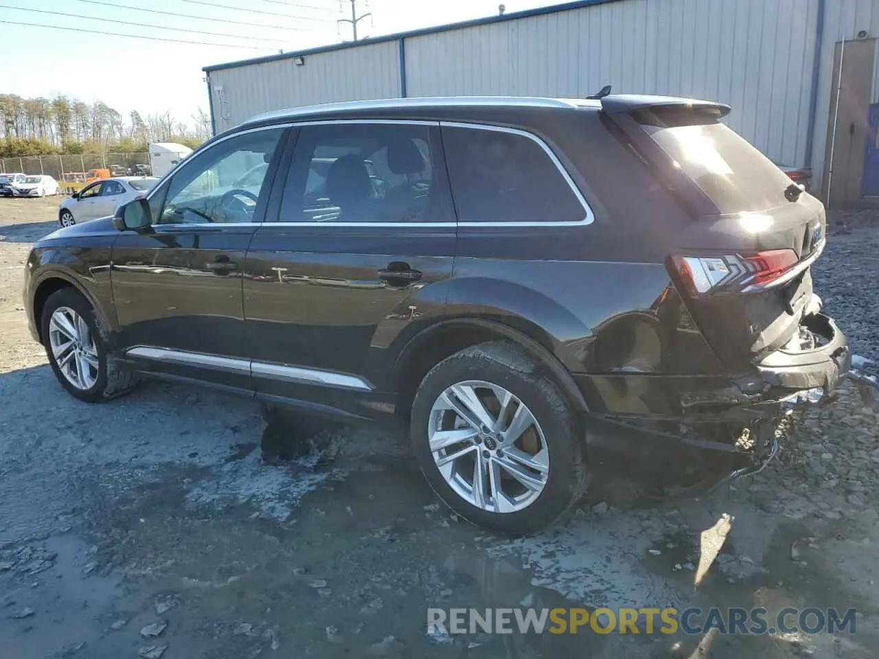 2 fotografías del automóvil dañado WA1LXBF70PD009349 AUDI Q7 2023