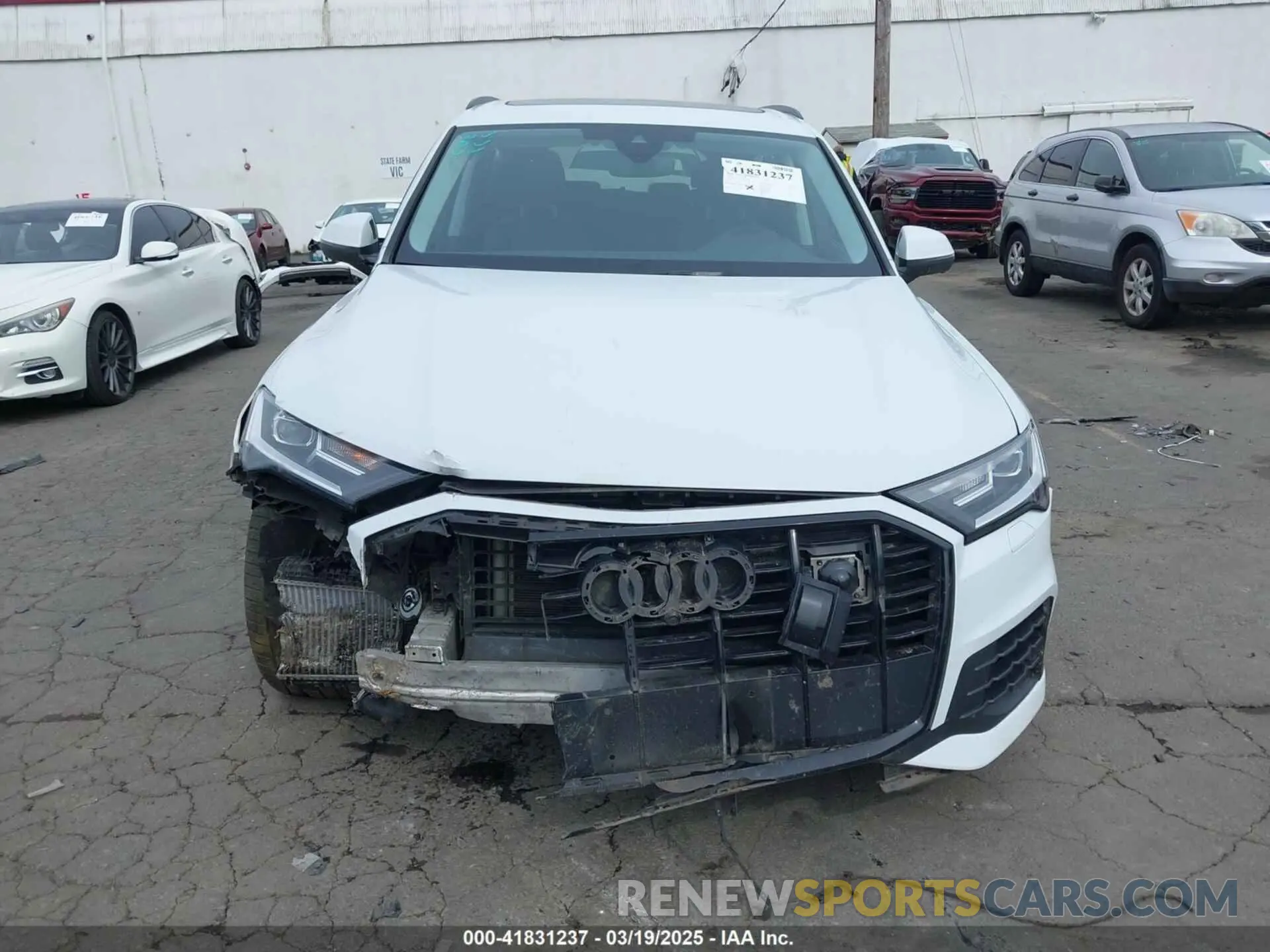 11 fotografías del automóvil dañado WA1LXBF73PD001777 AUDI Q7 2023