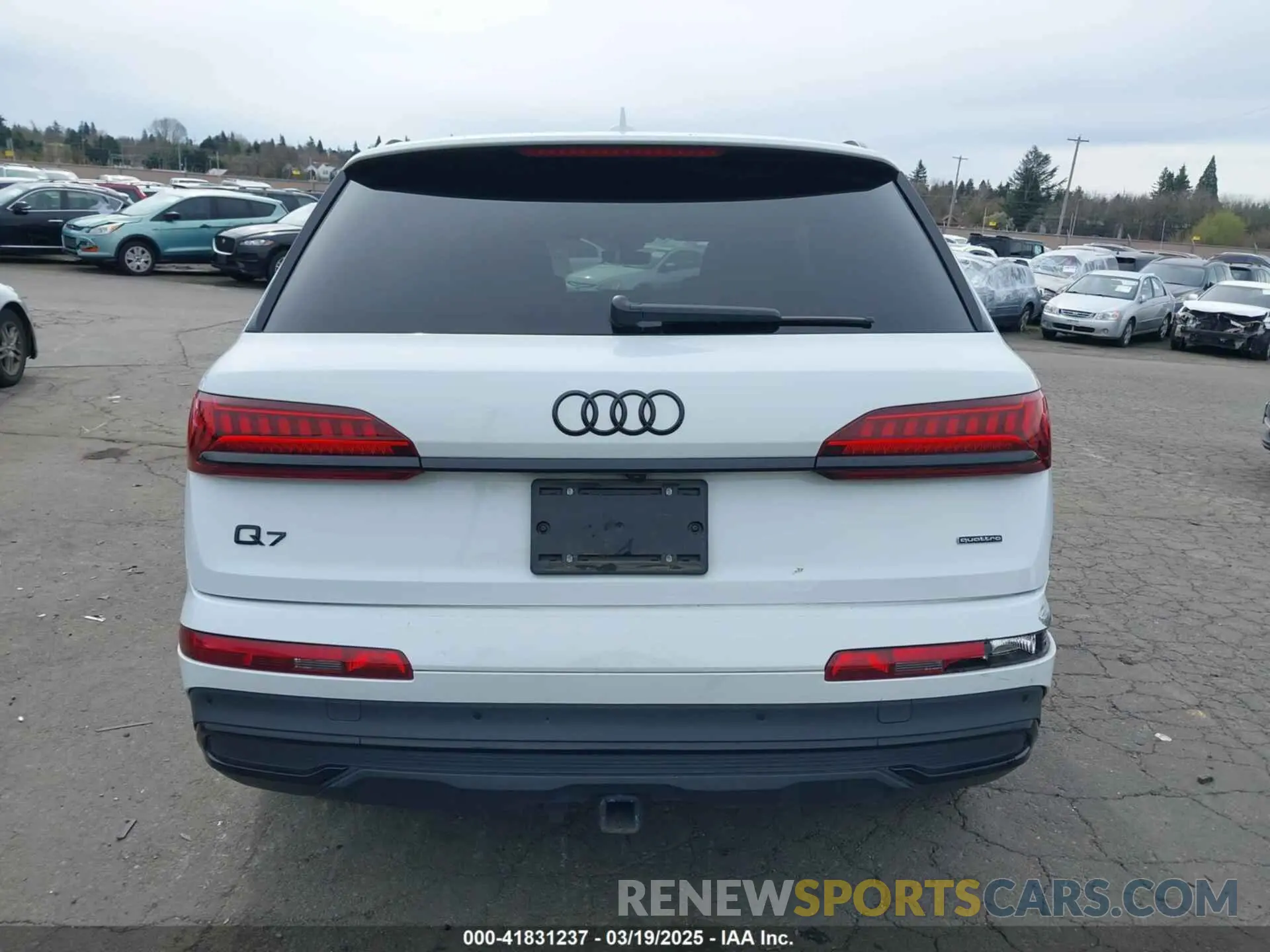 15 fotografías del automóvil dañado WA1LXBF73PD001777 AUDI Q7 2023