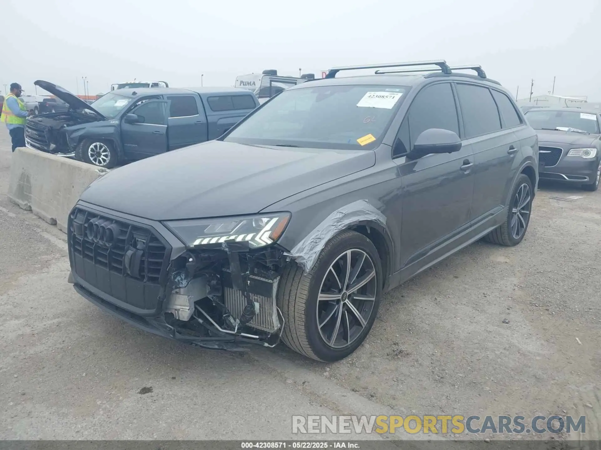 6 fotografías del automóvil dañado WA1VXBF72PD020877 AUDI Q7 2023