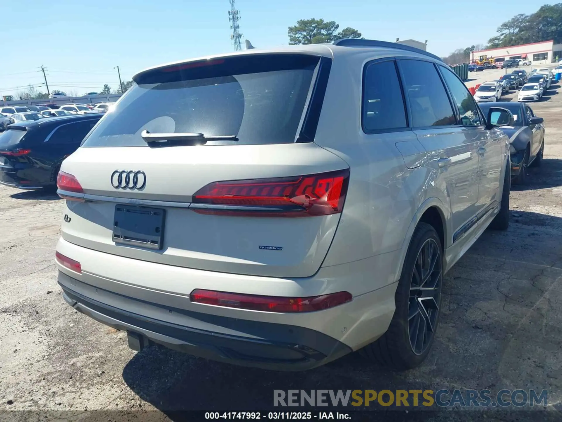 4 fotografías del automóvil dañado WA1VXBF73PD025067 AUDI Q7 2023