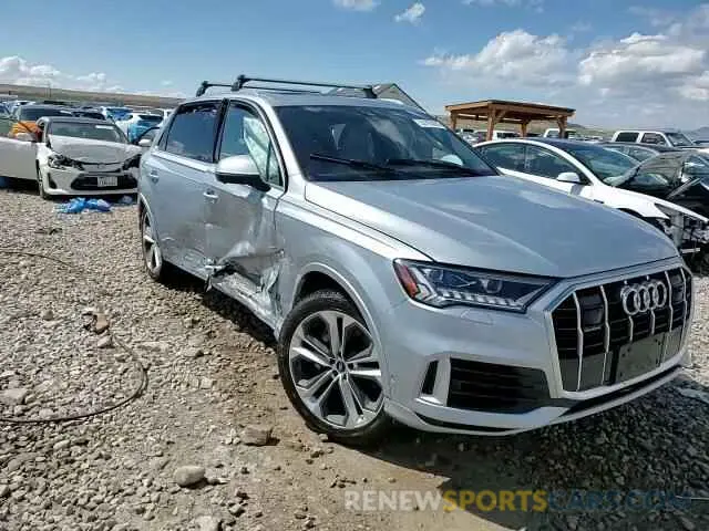 13 fotografías del automóvil dañado WA1VXBF75PD024969 AUDI Q7 2023