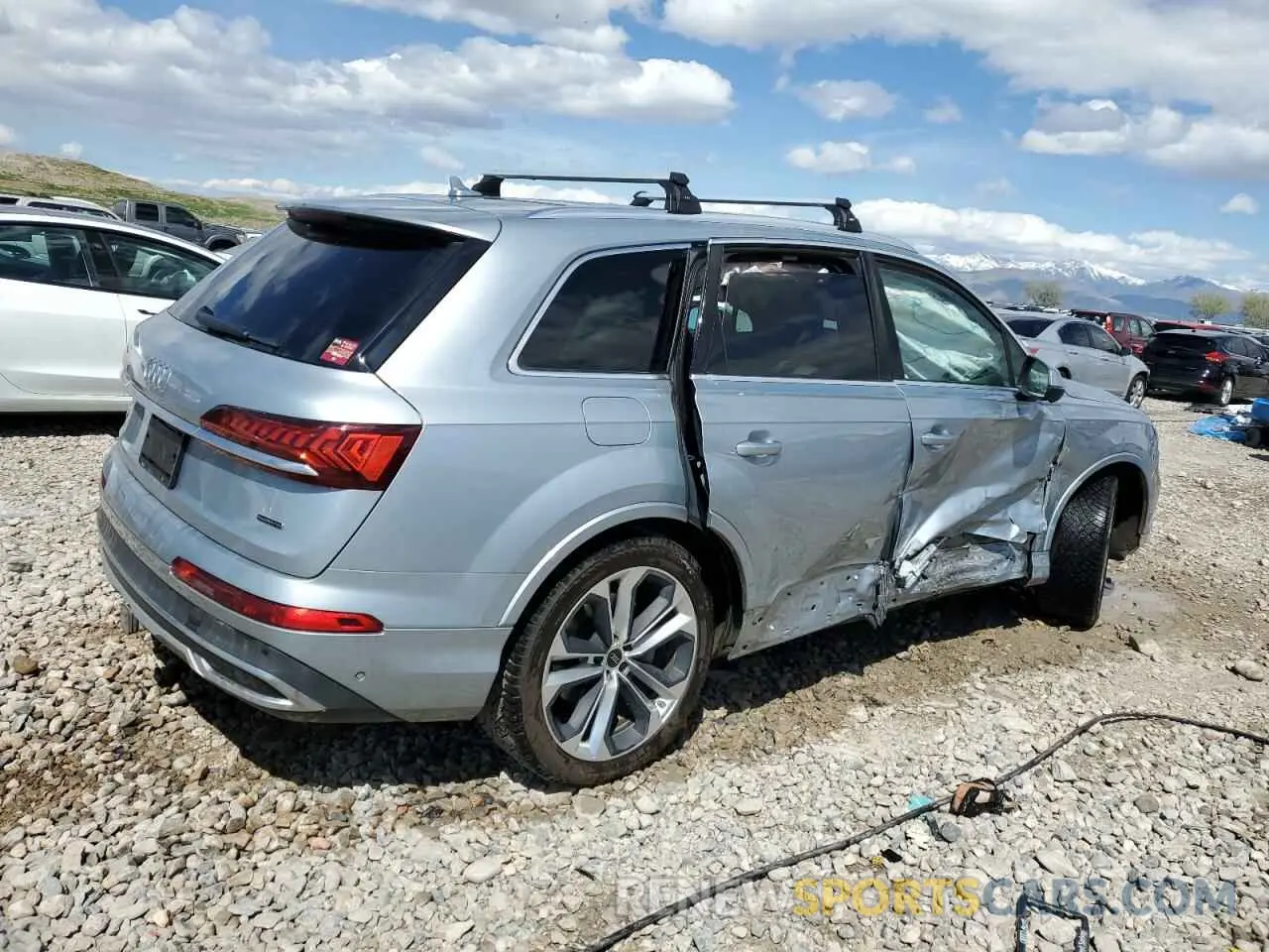 3 fotografías del automóvil dañado WA1VXBF75PD024969 AUDI Q7 2023