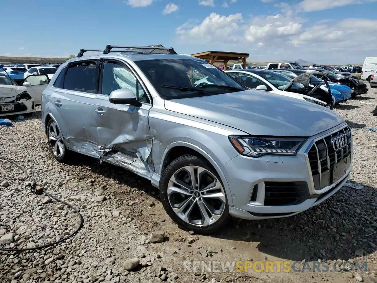 4 fotografías del automóvil dañado WA1VXBF75PD024969 AUDI Q7 2023
