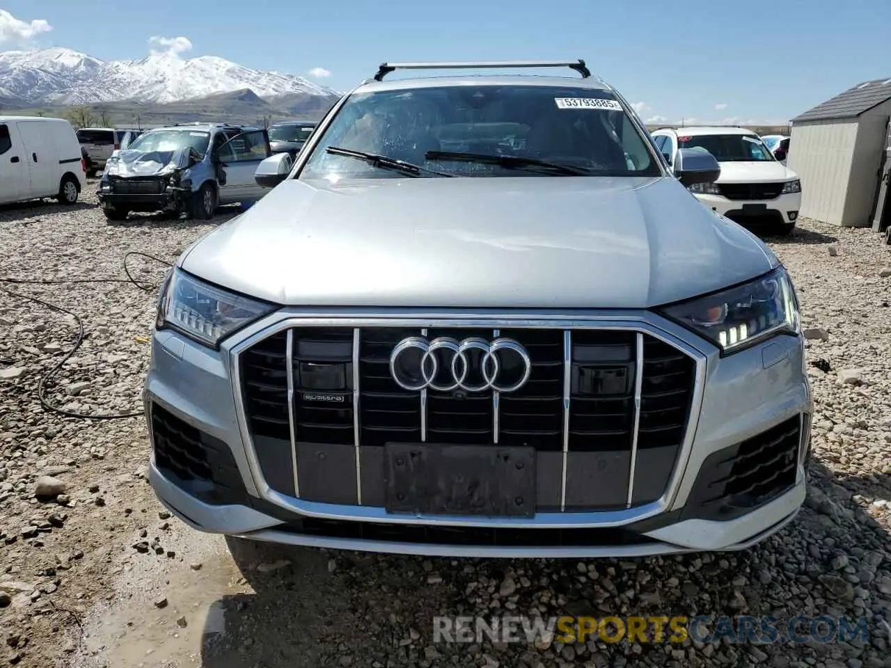 5 fotografías del automóvil dañado WA1VXBF75PD024969 AUDI Q7 2023