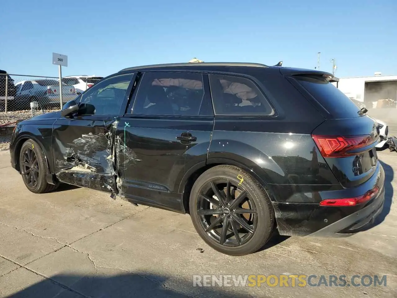 2 fotografías del automóvil dañado WA1VXBF76PD002009 AUDI Q7 2023
