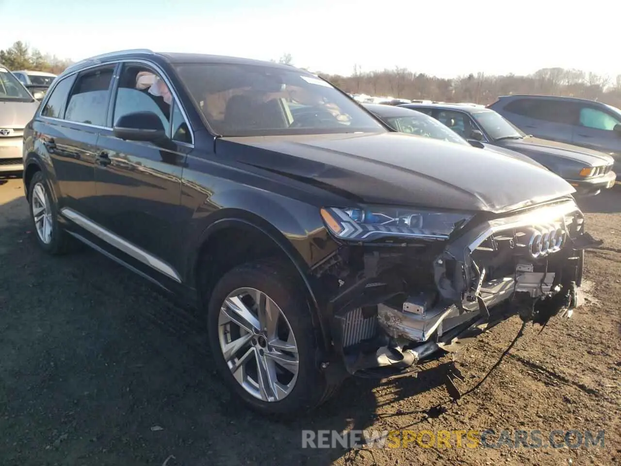 4 fotografías del automóvil dañado WA1VXBF76PD017478 AUDI Q7 2023