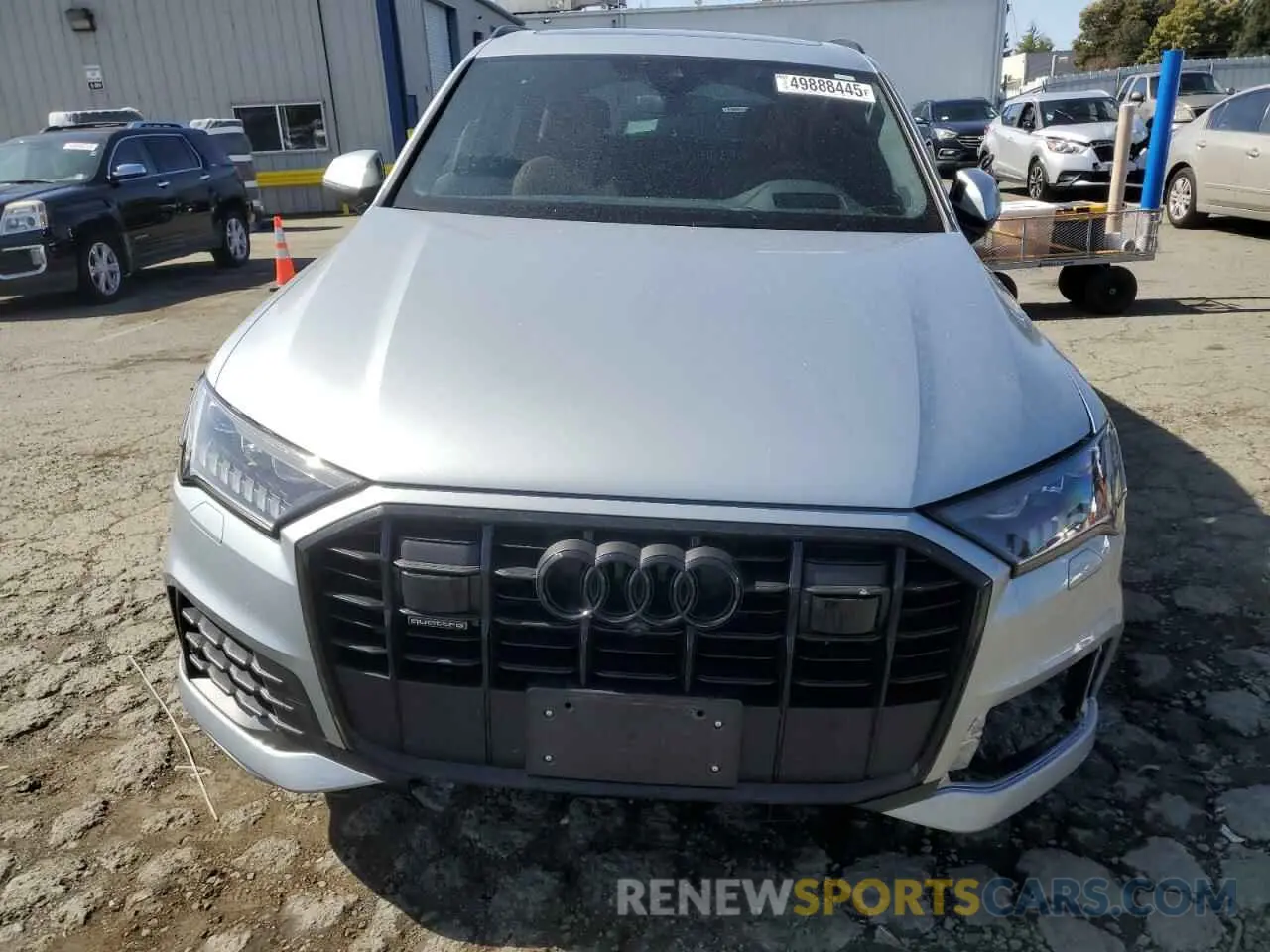 5 fotografías del automóvil dañado WA1VXBF79PD024246 AUDI Q7 2023