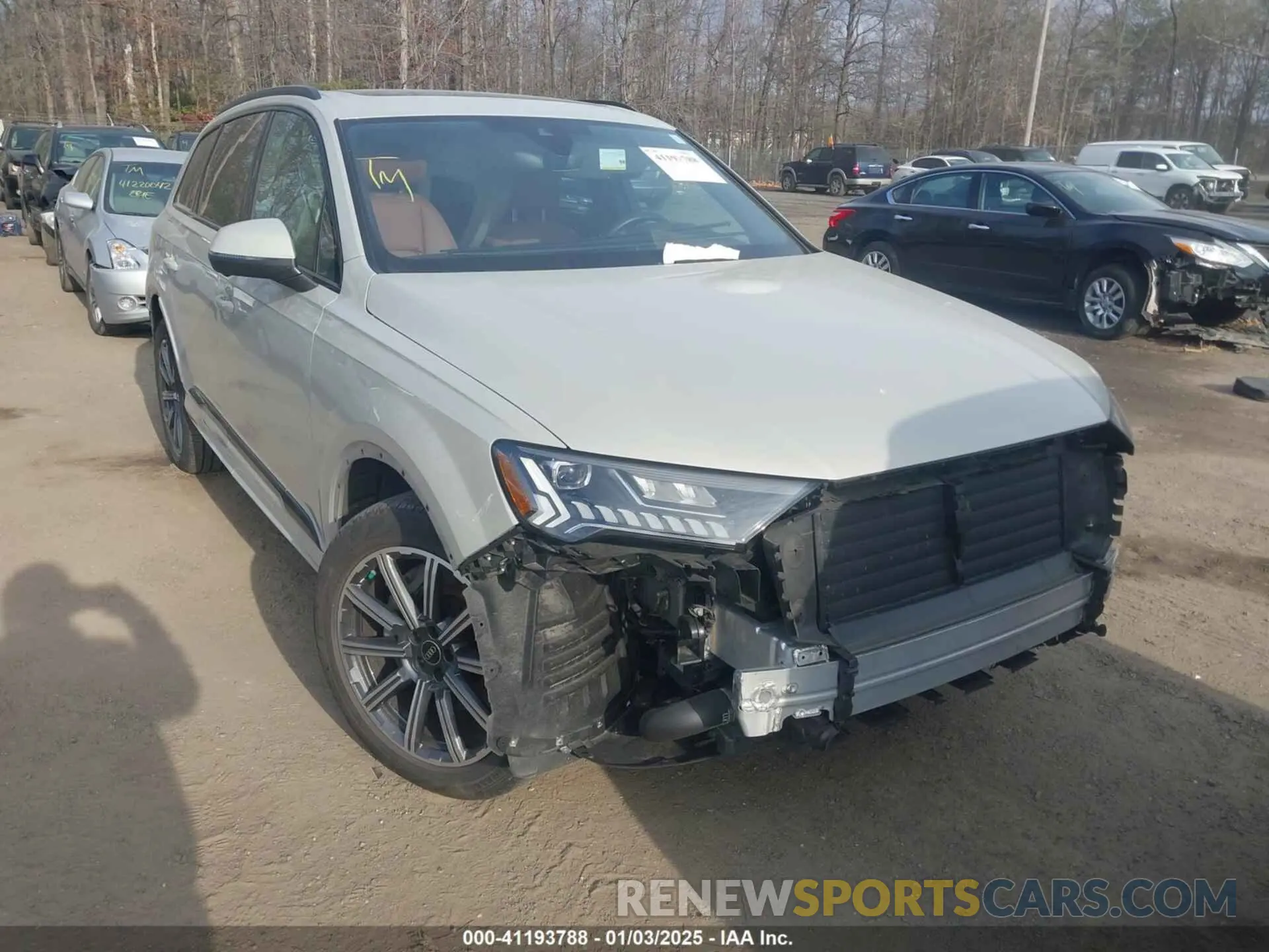 1 fotografías del automóvil dañado WA1LCBF73RD000157 AUDI Q7 2024
