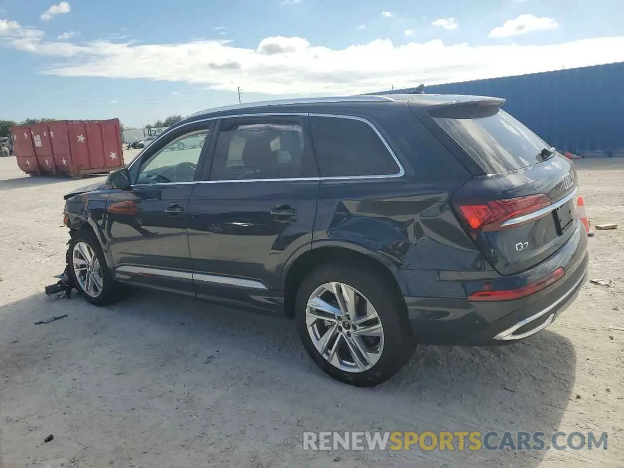 2 fotografías del automóvil dañado WA1LCBF73RD002748 AUDI Q7 2024
